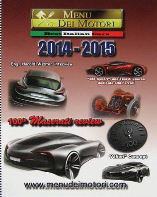 Menu dei motori 2014-2015