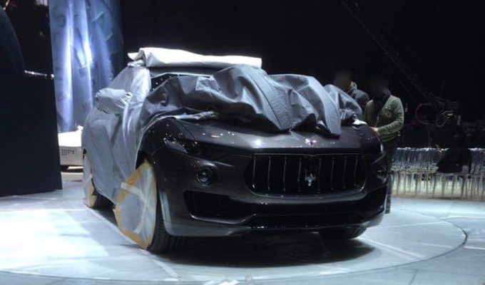 Maserati Levante - Anteprima Ginevra 2016